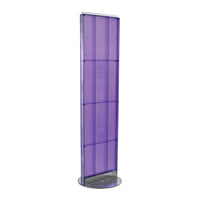 2 Sided 5 Foot Purple Spinner - FREE with $2000 order