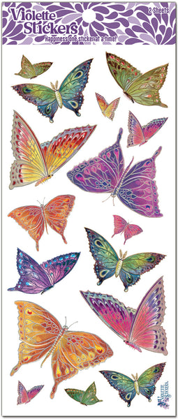 C106 Stained Glass Butterflies
