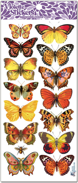 C45 Orange Butterflies