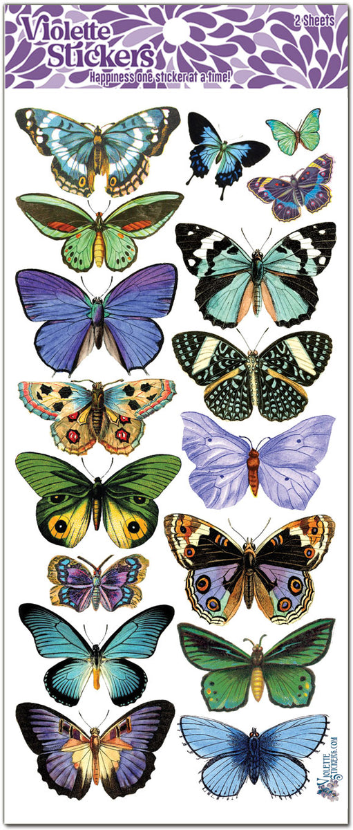 Wilton Spicier Butterflies Stickers