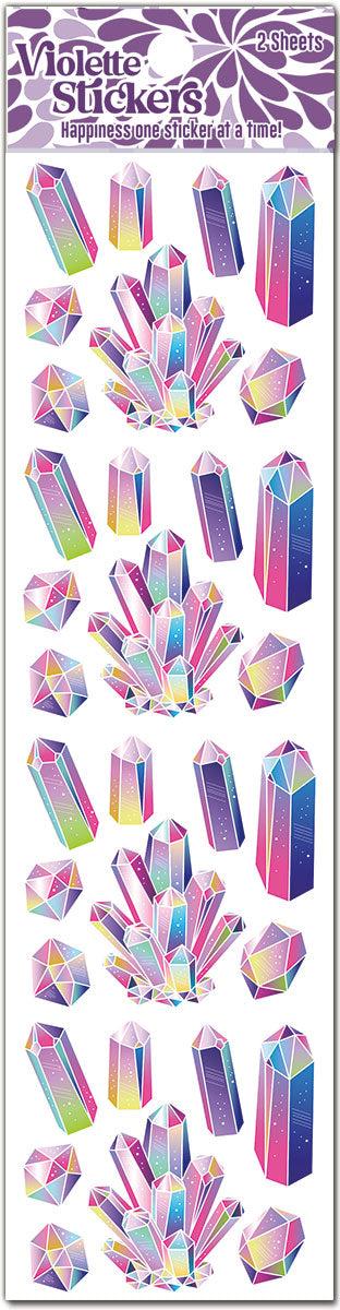 Crystal Cluster Vinyl Sticker