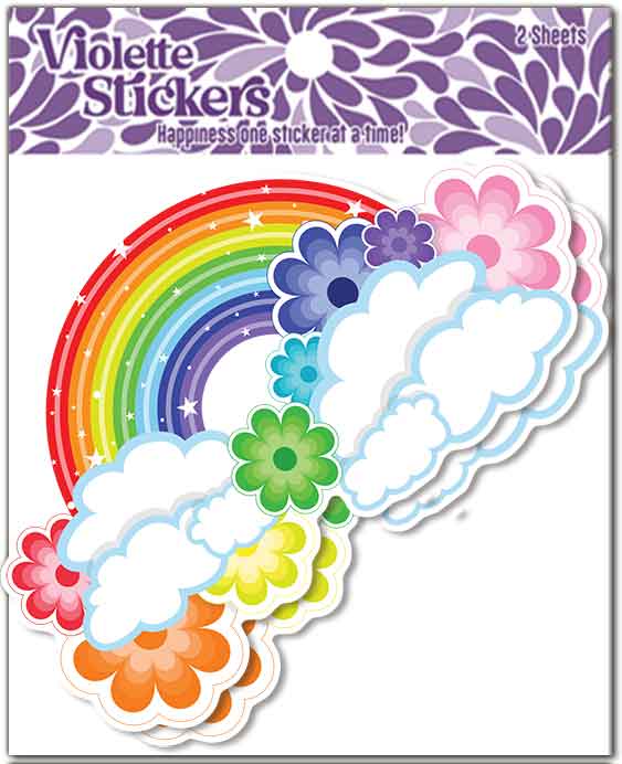 VY44 Rainbow Vinyl – Violette Stickers