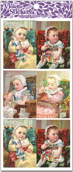 Y239 Sophia - Victorian Baby Illustrations