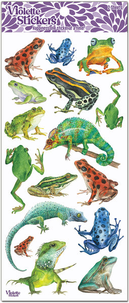 C251 Crystal Frogs and Lizards