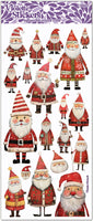 C272 Crafty Santa Stickers