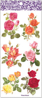 C315 Apollo Rose Flower Vintage Stickers