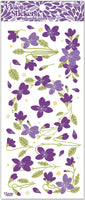 C333 Delicate Violet Stickers