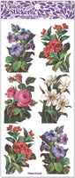 C338 Kathryn Floral Stickers