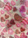 C232 Crystal Pink Hearts