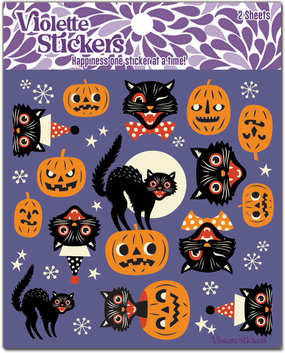 C210 Pink Halloween – Violette Stickers