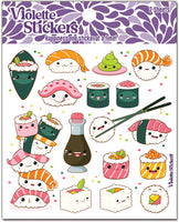 K320 Happy Sushi Stickers