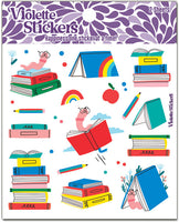 K325 Bookworm Stickers