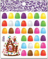 K330 Gumdrop Candy Stickers