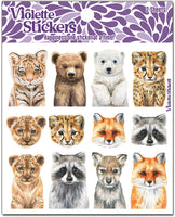 K333 Pocket Animal Stickers