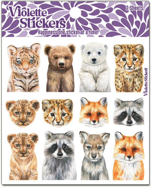 K333 Pocket Animal Stickers