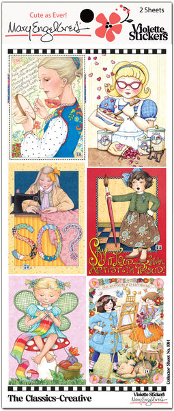 ME1014 Mary Engelbreit® Classics Creative Stickers