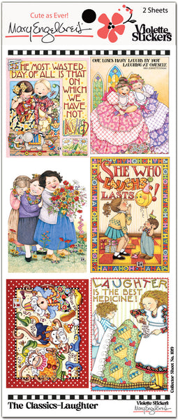 ME1019 Mary Engelbreit® Classics Laughter Stickers