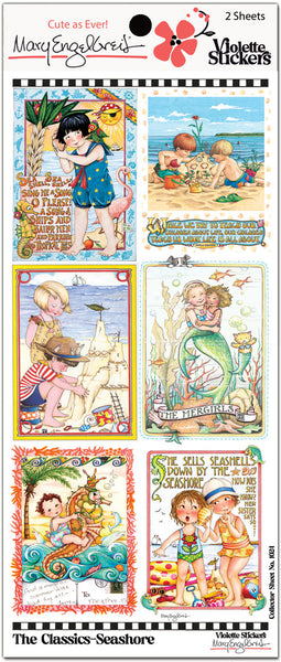 ME1024 Mary Engelbreit® Classics Seashore Stickers