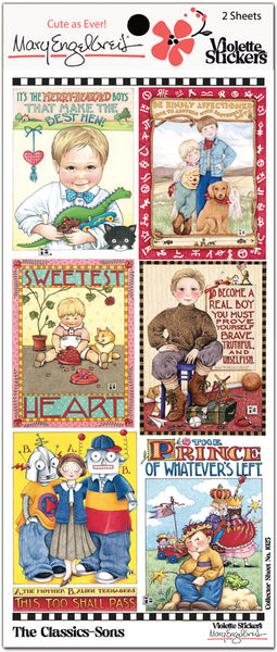 ME1025 Mary Engelbreit® Classics Son Stickers