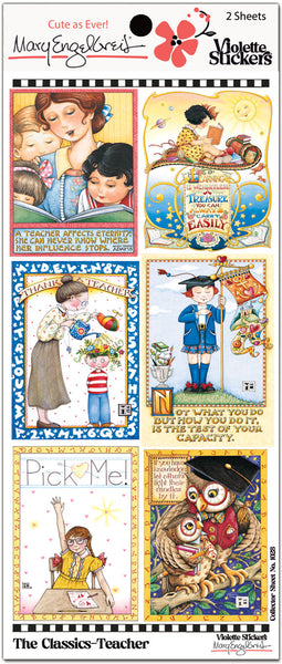 ME1028 Mary Engelbreit® Classics Teacher Stickers