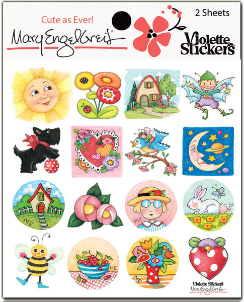 ME102 Mary Engelbreit® Mary's Style Stickers