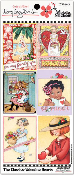 ME1030 Mary Engelbreit® Classics Valentine Hearts Stickers