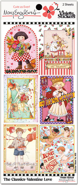 ME1031 Mary Engelbreit® Classics Valentine Love Stickers