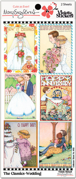 ME1032 Mary Engelbreit® Classics Wedding Stickers