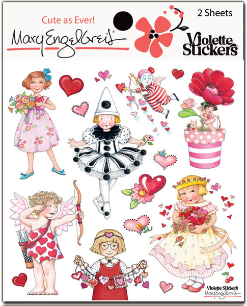 ME106 Mary Engelbreit® Mary's Valentines Stickers