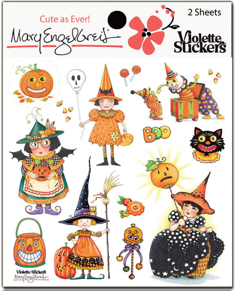 ME107 Mary Engelbreit® Mary's Witches Stickers