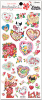 ME205 Mary Engelbreit® Mary's Hearts Stickers