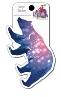 VY123 Starlight Bear Vinyl Sticker