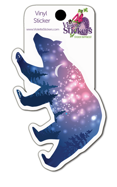 VY123 Starlight Bear Vinyl Sticker