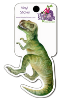 VY128 Trex Dinosaur Vinyl Sticker