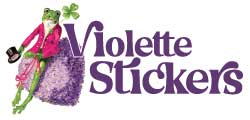 Autocollant Sticker Décoration Boîte aux lettres Texture Fleurs Violette  Kit complet 5 Faces