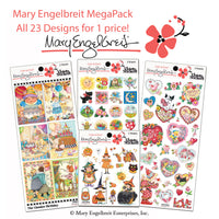 ME1009 Mary Engelbreit® SET - 23 Packs of Stickers