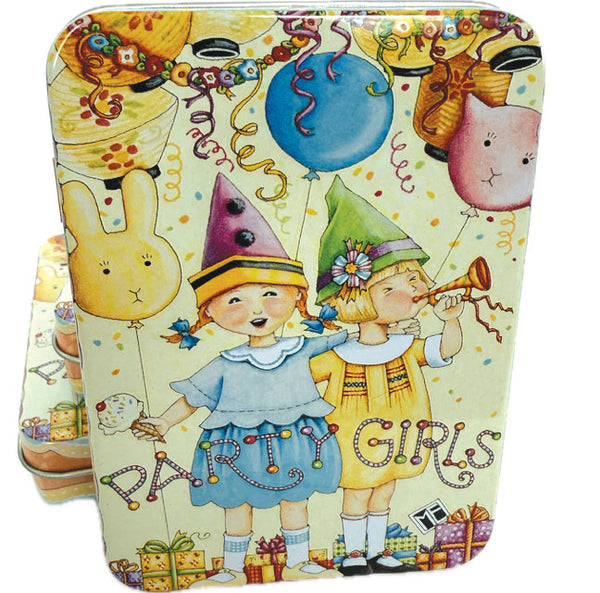 TIN06 Mary Engelbreit Everyday Party Girls Tin