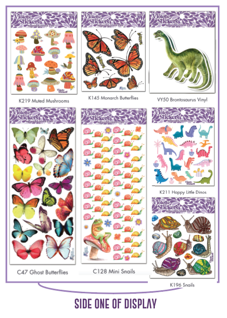 Nat. History Museum - Retail Pack - 252 pcs – Violette Stickers