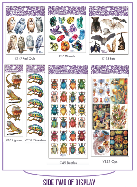 Nat. History Museum - Retail Pack - 252 pcs – Violette Stickers