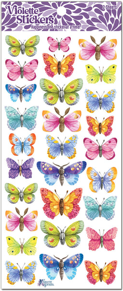 EK Sticko Foil Butterflies Stickers
