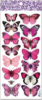 C66 Pastel Pink Butterflies