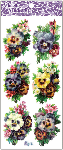 C79 Pansy Bouquets