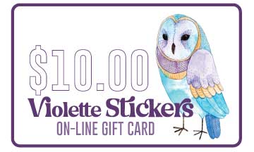 Violette Stickers Gift Card