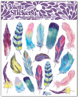 K4 Pastel Feathers