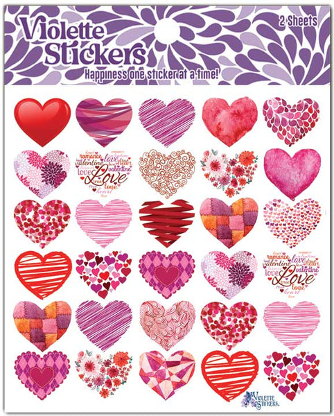 C179 Ribbon Hot Air Balloons – Violette Stickers