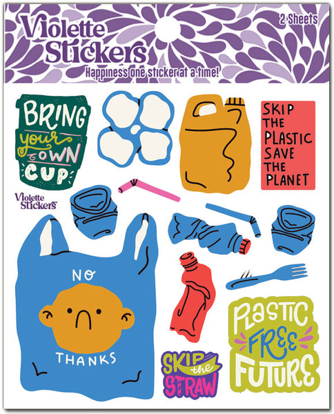 KEY STICKER: Featured in Stationary trends fall issue magazine. Stay focused on recycling and good practices for our planet with these cute stickers that remind everyone to think green. Recycle bag,  bring your own cup, plastic free future, straw with clever sayings stickers. Go Green! This will be a collector item you definitely want in your collection. save the planet ideas you can do