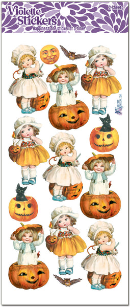 P36 Halloween Kids in Pumpkins