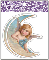 VY04 Moon Angel Vinyl Sticker