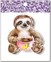 VY48 Sloth with Tea Vinyl