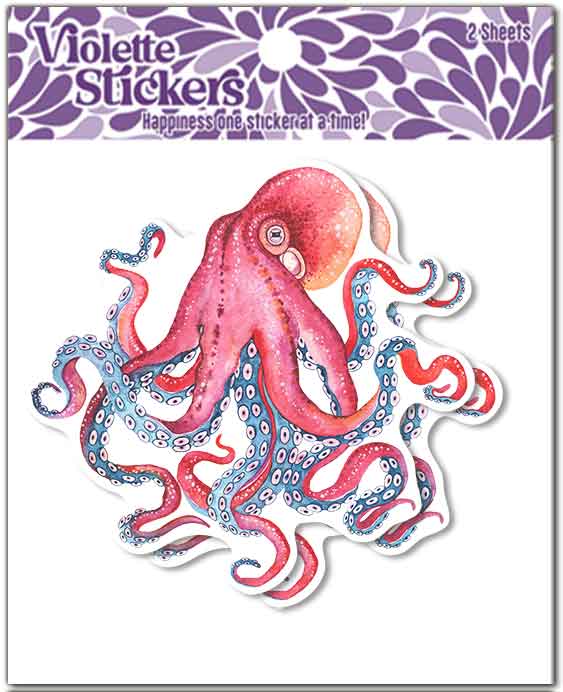 VY53 Octopus Vinyl – Violette Stickers